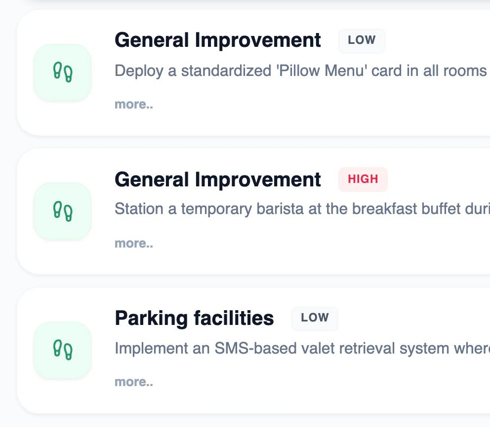 Sentiment & Root-Cause Analysis Screenshot