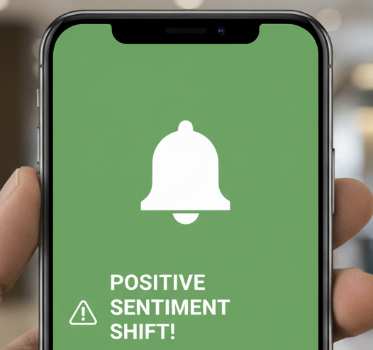 Real-time hotel review alerts and notification dashboard in Signalia